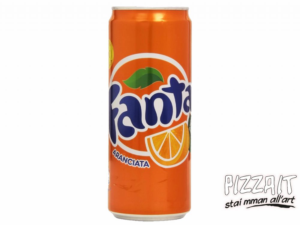 Aranciata Fanta lattina